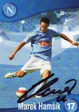 Marek Hamšík - môj 1. autogram / my 1. autograph